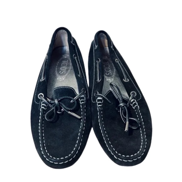Tods Grey Gommino Driving shoes size 6.5